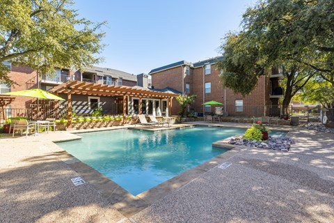 Pool View at The Hamptons, Dallas