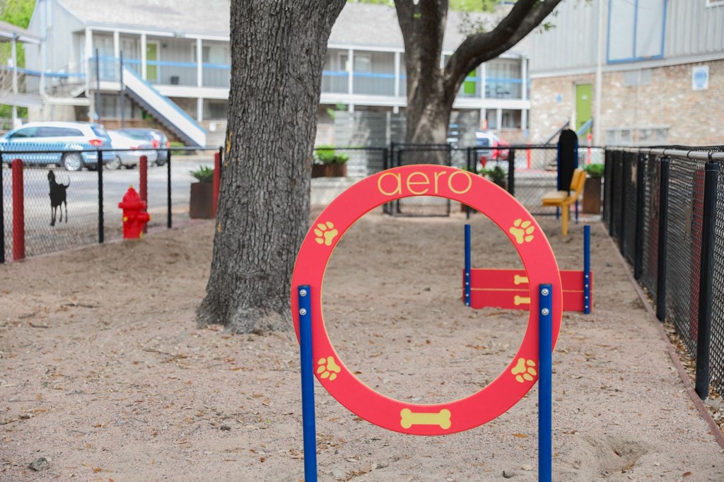 Dog Park at Aero White Rock, Texas, 75238