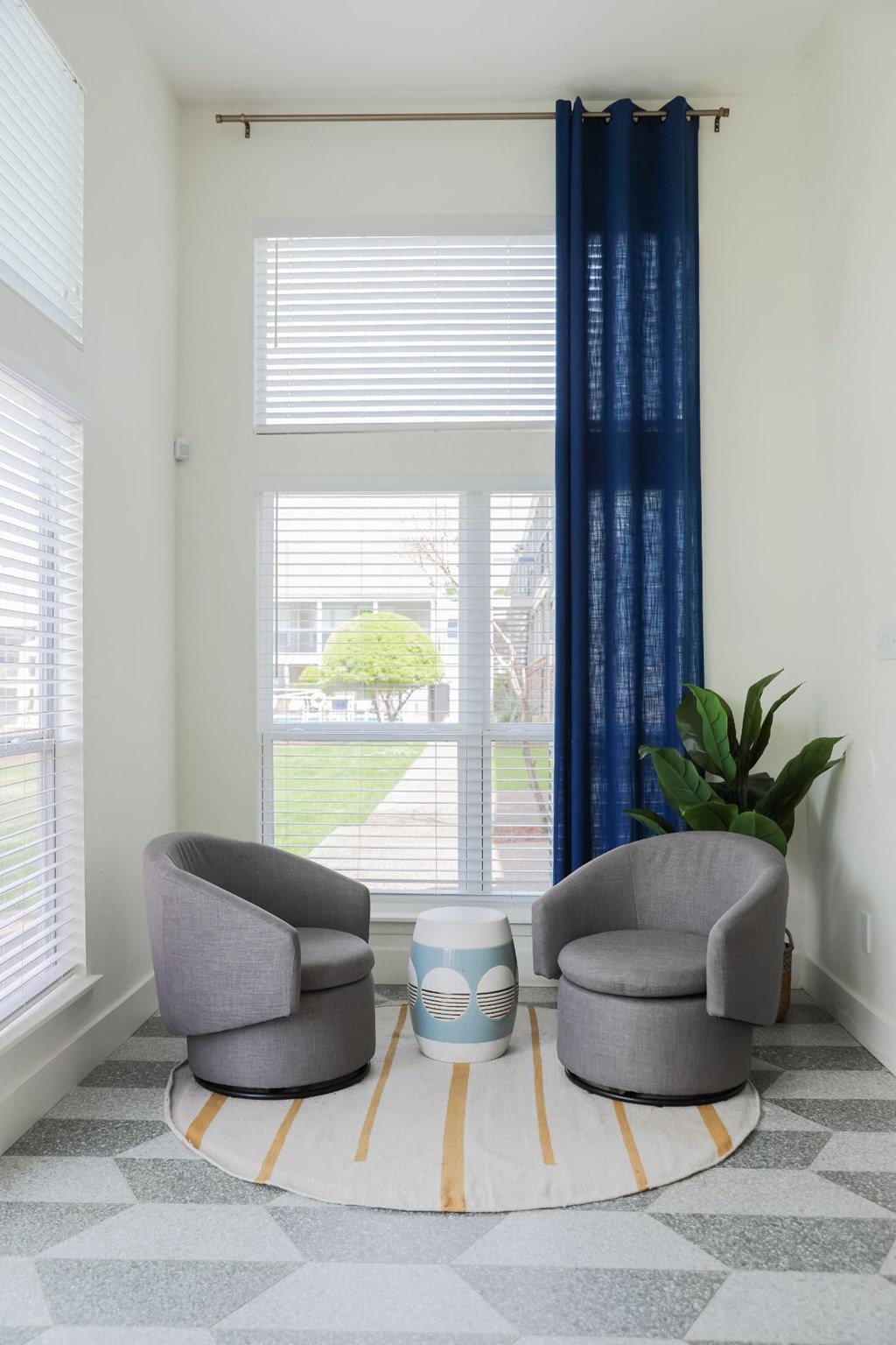 Relaxing Chairs at Aero White Rock, Dallas, Texas