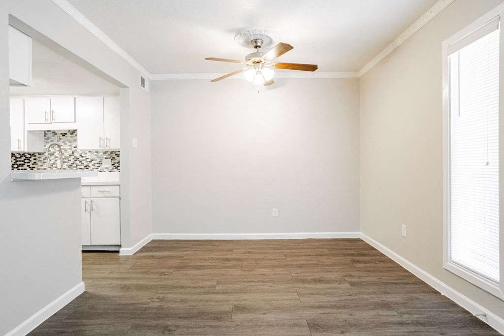 Unfurnished Dining Area at Aero White Rock, Dallas, Texas