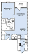 A2 | 880 SQ FT | 1 BED \ 1 BATH A2 | 880 SQ FT | 1 BED \ 1 BATH
