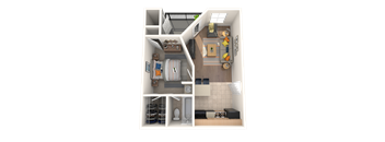 1 bed 1 bath at Polo Clubs Apartments, Austin