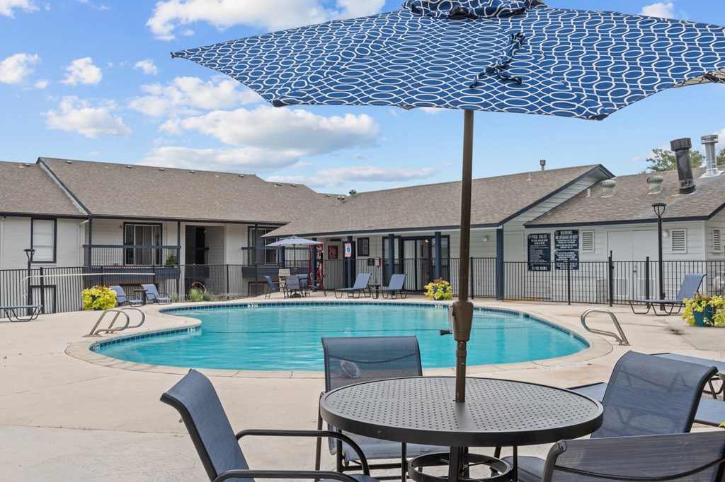 our apartments in a city have a swimming pool