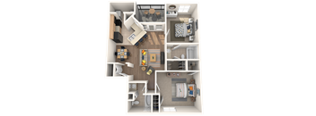2 bed  2 bath at Polo Clubs Apartments, Texas, 78729