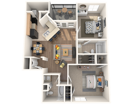 2 bed  2 bath at Polo Clubs Apartments, Texas, 78729