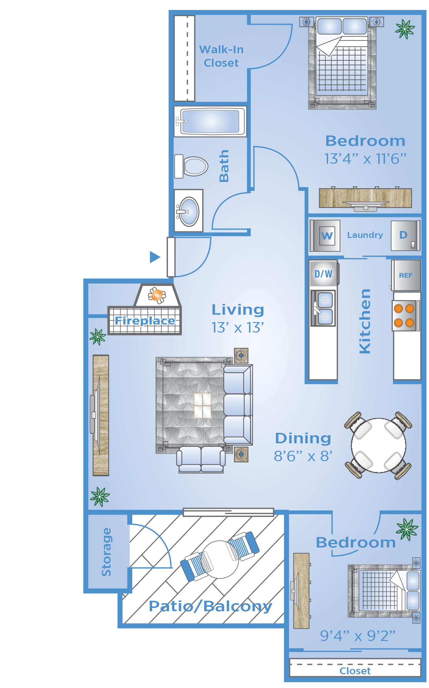 601 N Park Blvd 1-2 Beds Apartment for Rent - Photo Gallery 54