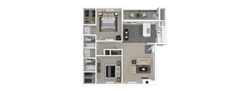 2 bed 2 bath B at Peaks at Northwest Hills Apartments, Austin, TX