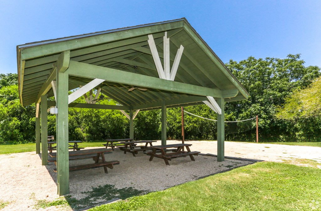 Picnic Area at Alamo Park, San Antonio, TX