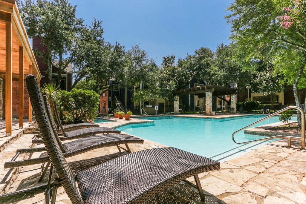 Pool With Sundeck at Alamo Park, Texas