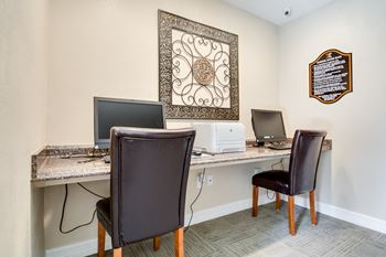 Business Center w/ WiFi at Preston Bend, Dallas, TX, 75252