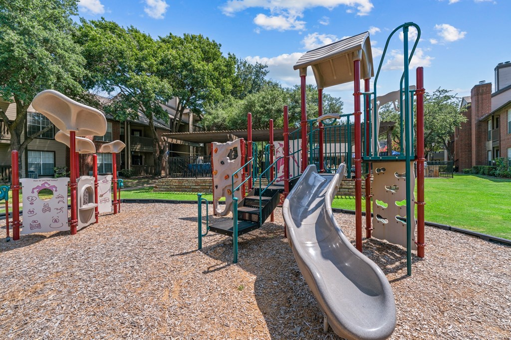 our apartments showcase a playground