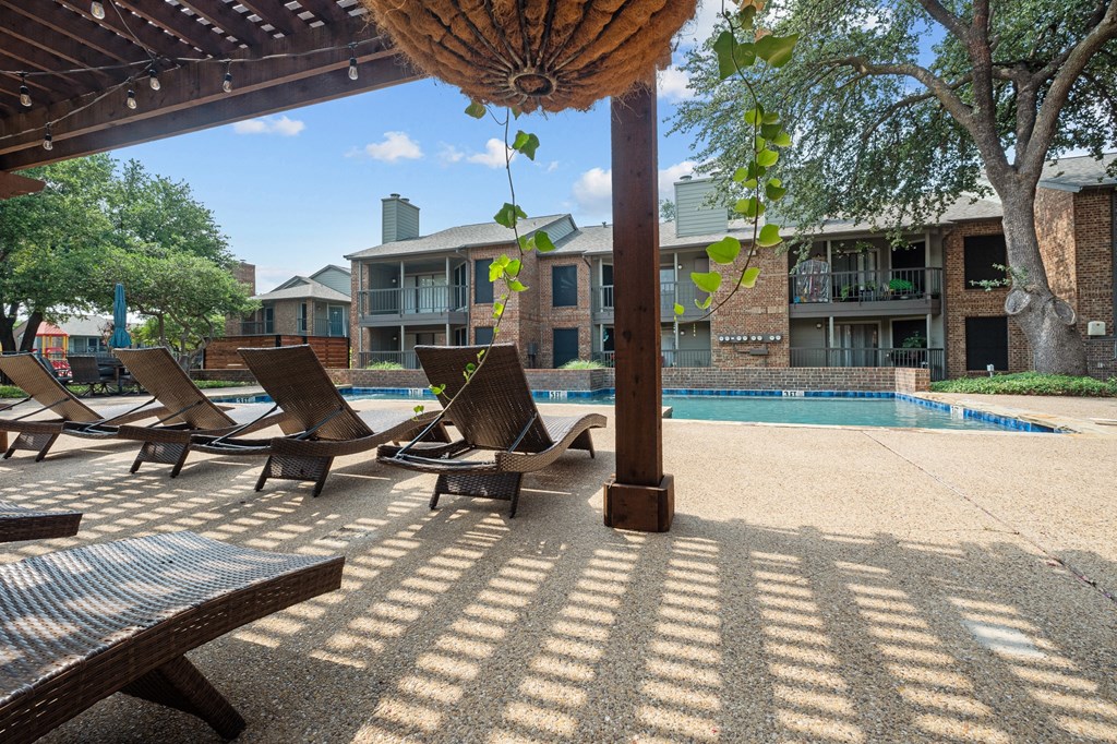 our apartments showcase an unique swimming pool