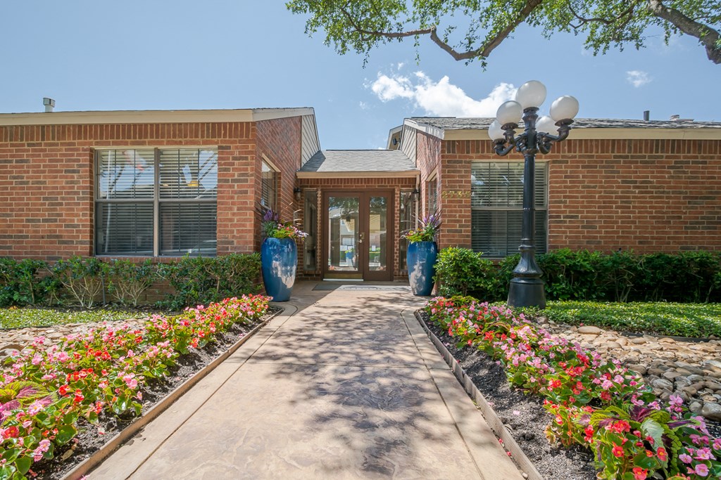 Walk trail at Amberly Village Townhomes, Garland, TX, 75040