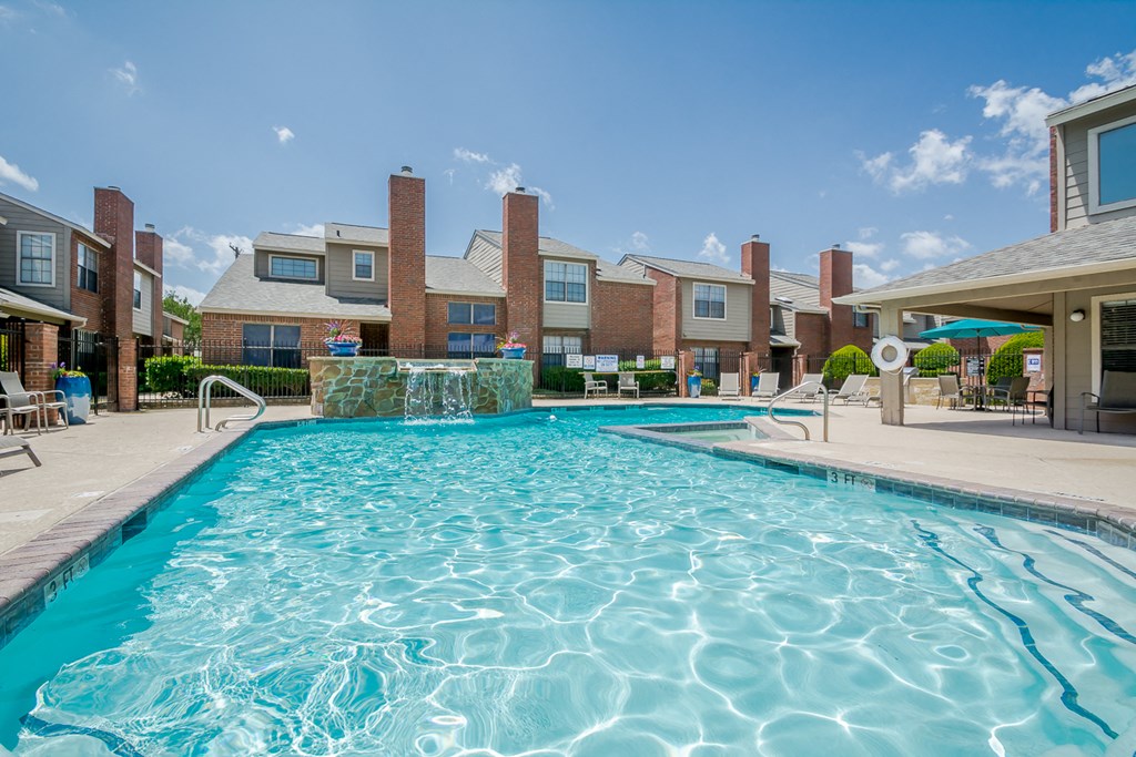 Swimming at Amberly Village Townhomes, Texas