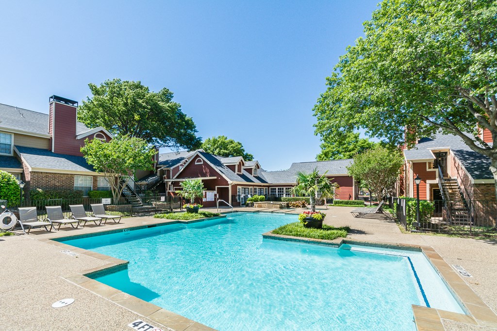 our apartments at the district feature a swimming pool