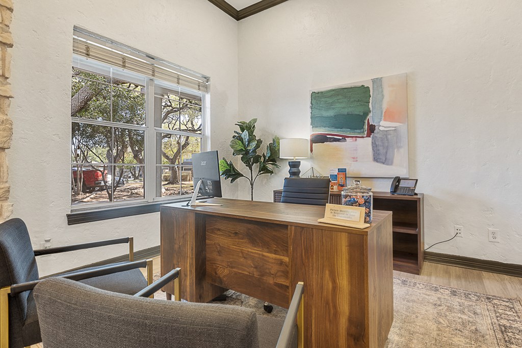 Leasing Office at Villas at Rogers Ranch, Texas, 78258