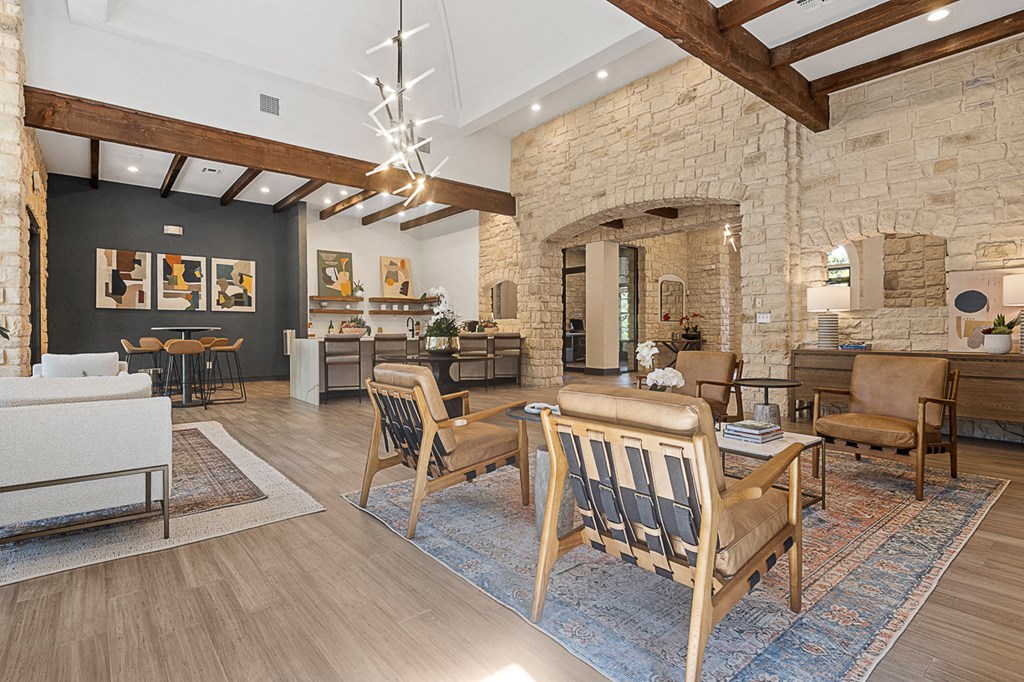 Community Clubhouse at Villas at Rogers Ranch, San Antonio, Texas