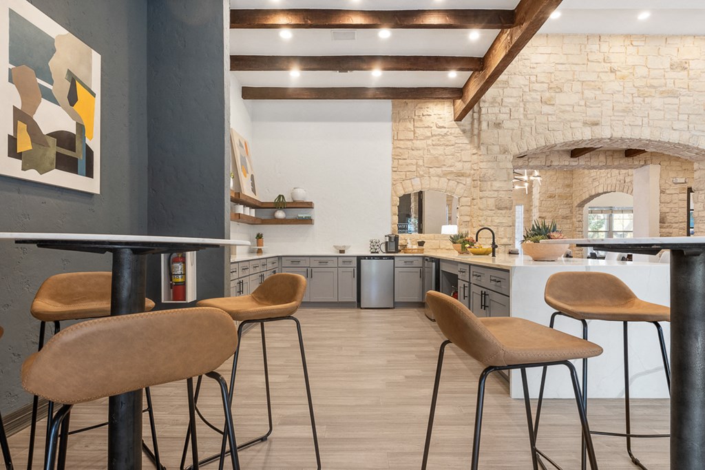 Clubhouse With Kitchen at Villas at Rogers Ranch, Texas, 78258