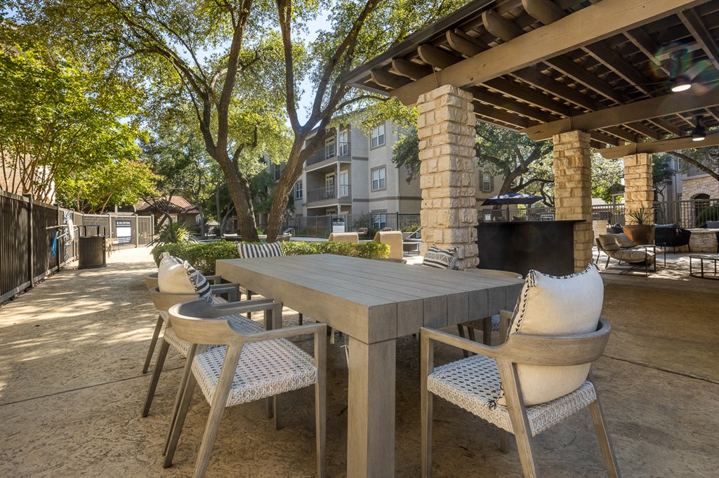 Outdoor Lounge at Villas at Rogers Ranch, San Antonio, Texas