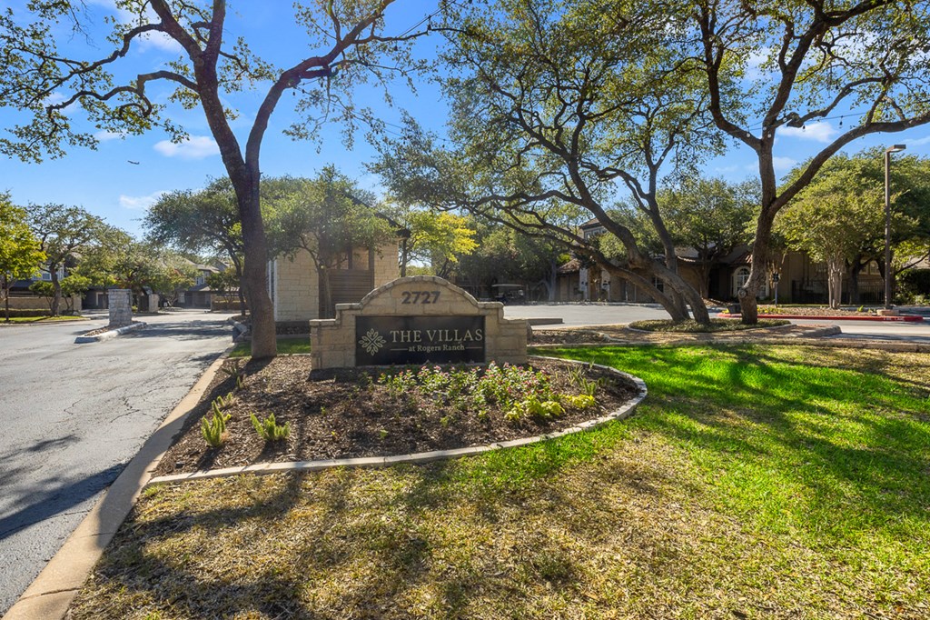 Classic Property Signage Designs at Villas at Rogers Ranch, San Antonio, Texas