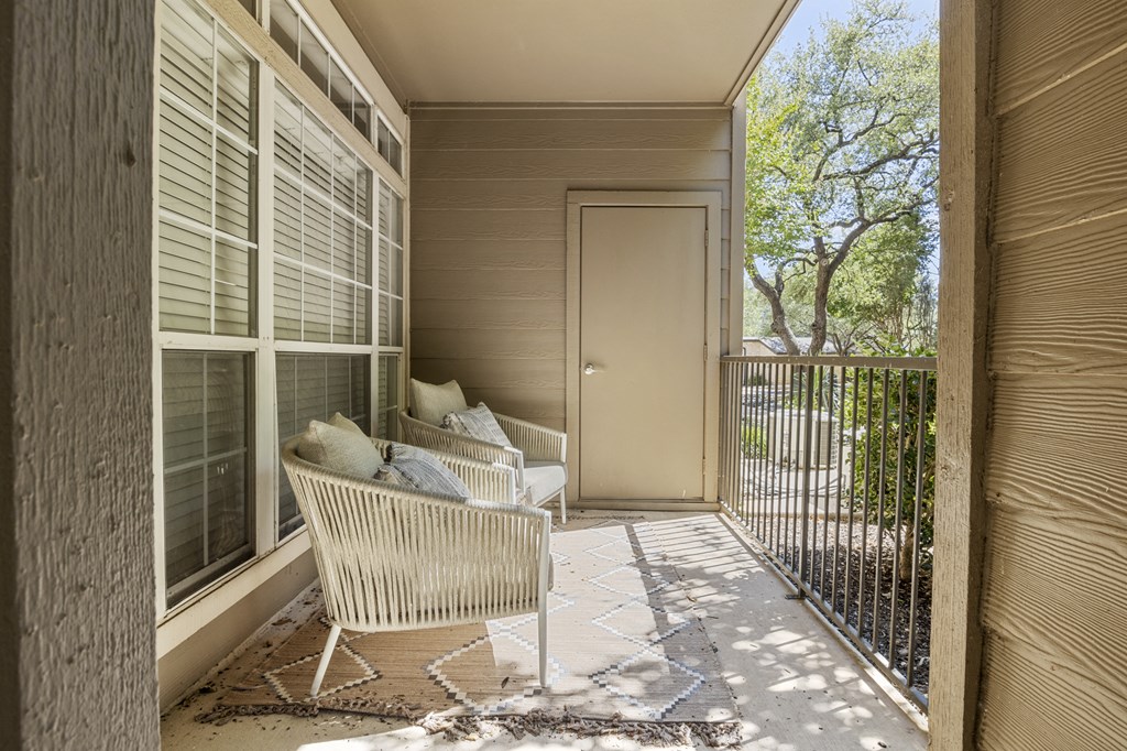 Private Patio at Villas at Rogers Ranch, San Antonio, 78258