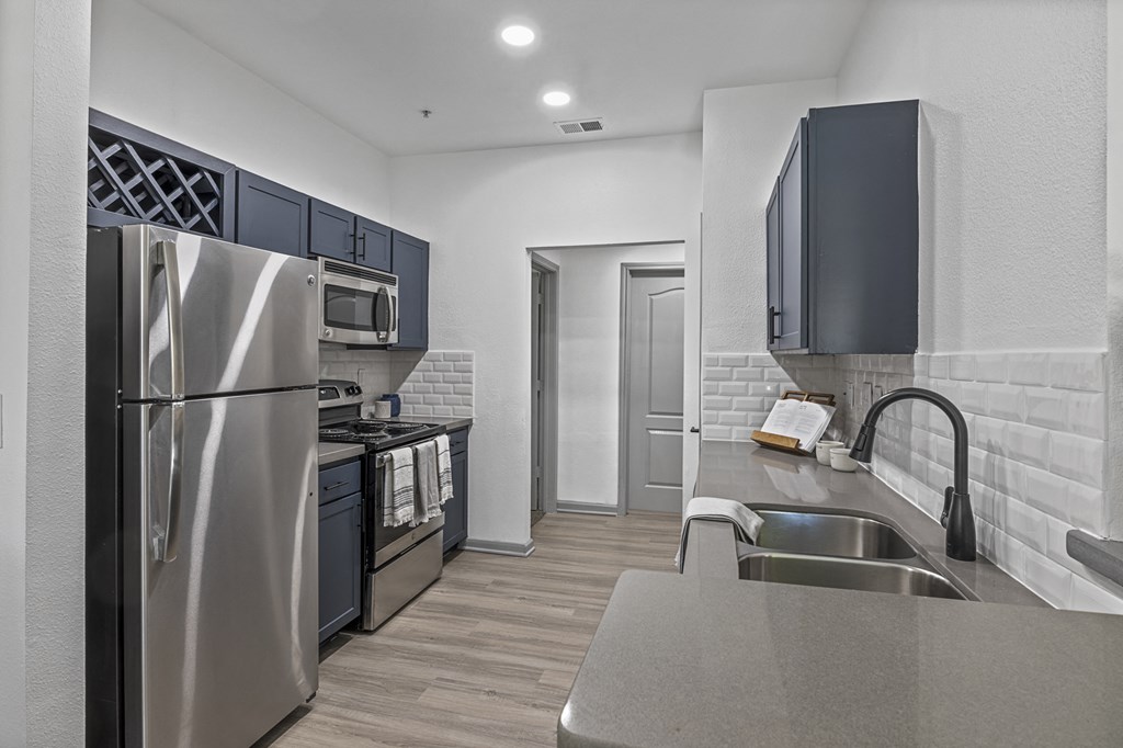 Kitchen Appliances at Villas at Rogers Ranch, Texas, 78258