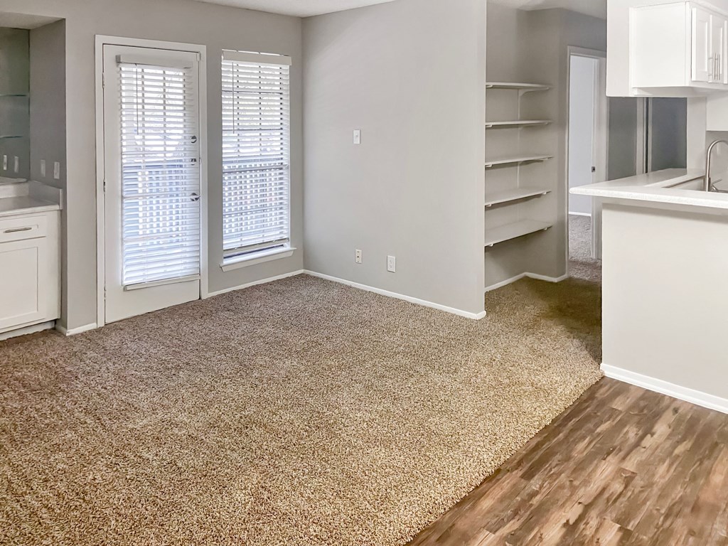 Carpeted Living Space  at Carmel at Deerfield, San Antonio, TX