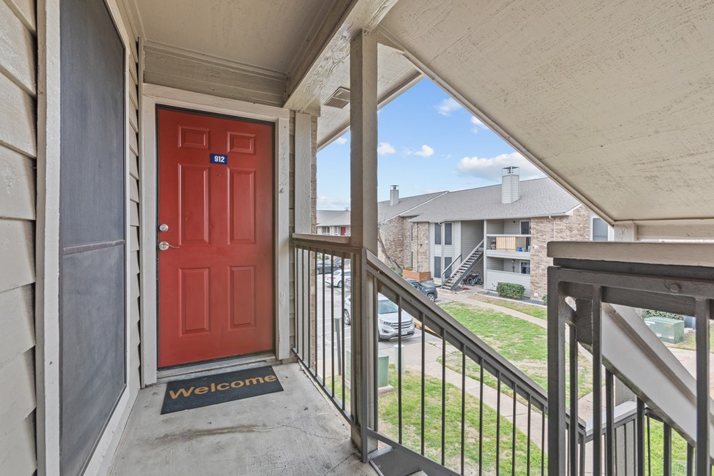 Door and Staircase at Rock 35, Texas