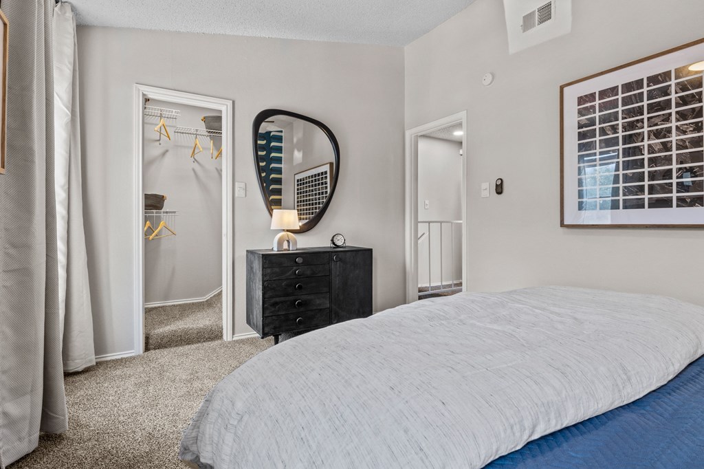 Bedroom at Maxwell Townhomes, San Antonio, 78230