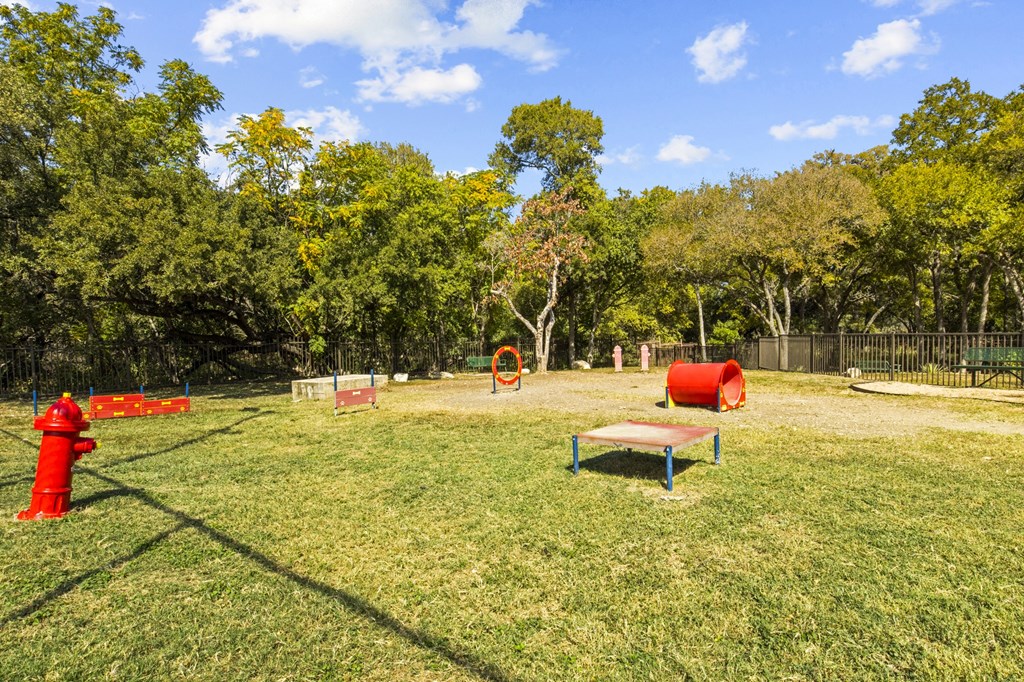Dog Park at Maxwell Townhomes, San Antonio, Texas