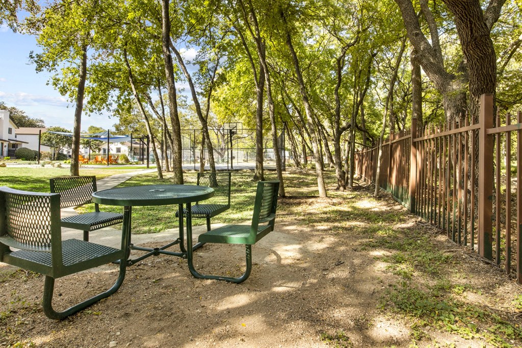 Picnic Area at Maxwell Townhomes, San Antonio