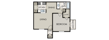 1 A Floorplan at Knoll Crest, Texas