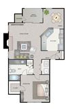 A2 | 766 SQ FT | 1 BED / 1 BATH A2 | 766 SQ FT | 1 BED / 1 BATH