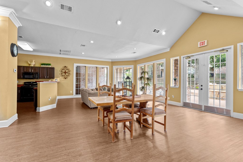 Southgate Glen living room and dining room at Southgate Glen, Weatherford, 76086