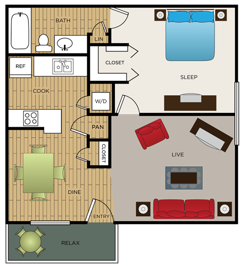 the floor plan of residence inn by marriott rocklin roseville