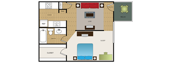 the floor plan of residence inn by marriott rocklin roseville