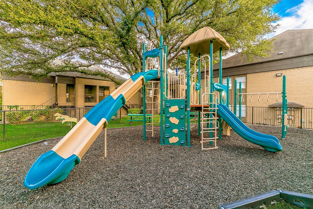 our apartments have a playground for your kids to play