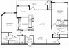 B2 | 2 BED - 2 BATH | 1,206 SQ FT B2 | 2 BED - 2 BATH | 1,206 SQ FT at Villas at Rogers Ranch, Texas