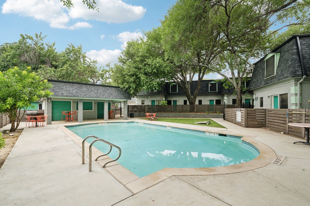 our apartments have a large pool for residents to enjoy