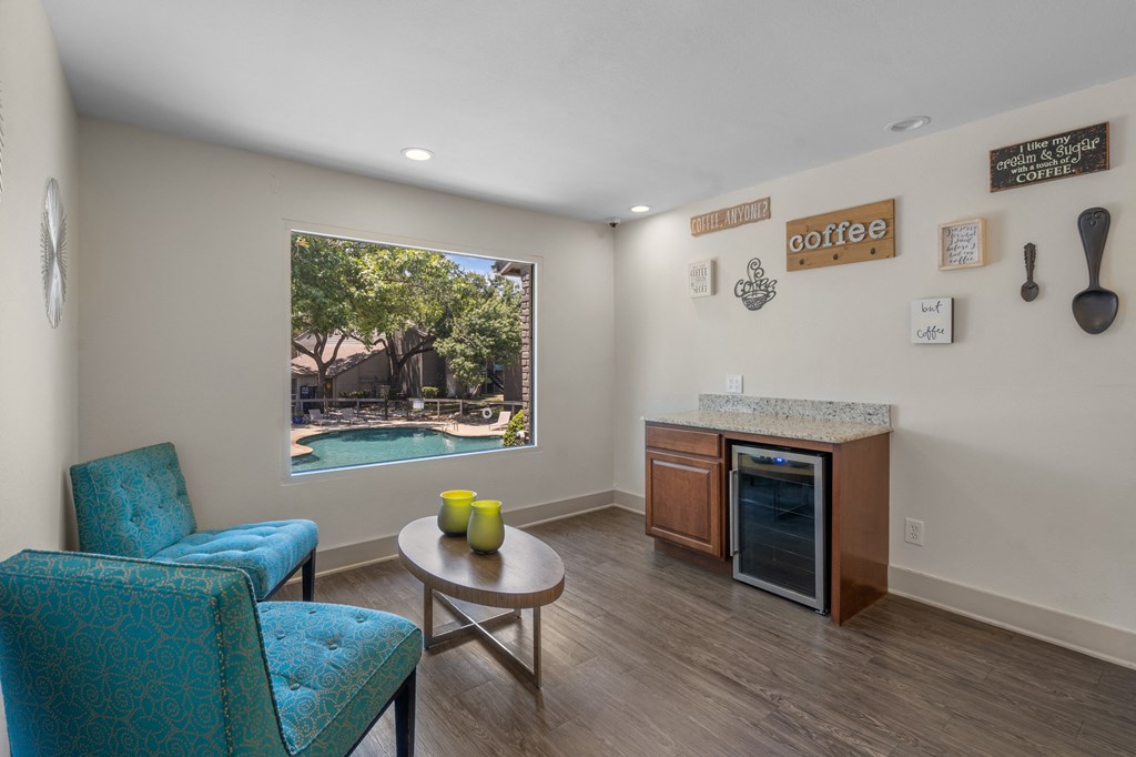 the enclave at homecoming terra vista living room  at Vesper, Dallas, TX