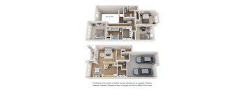 TH W/ ATTACHED GARAGE | 3 BED - 2 BATH | 1,721 SQ FT at Villas at Rogers Ranch, San Antonio, TX