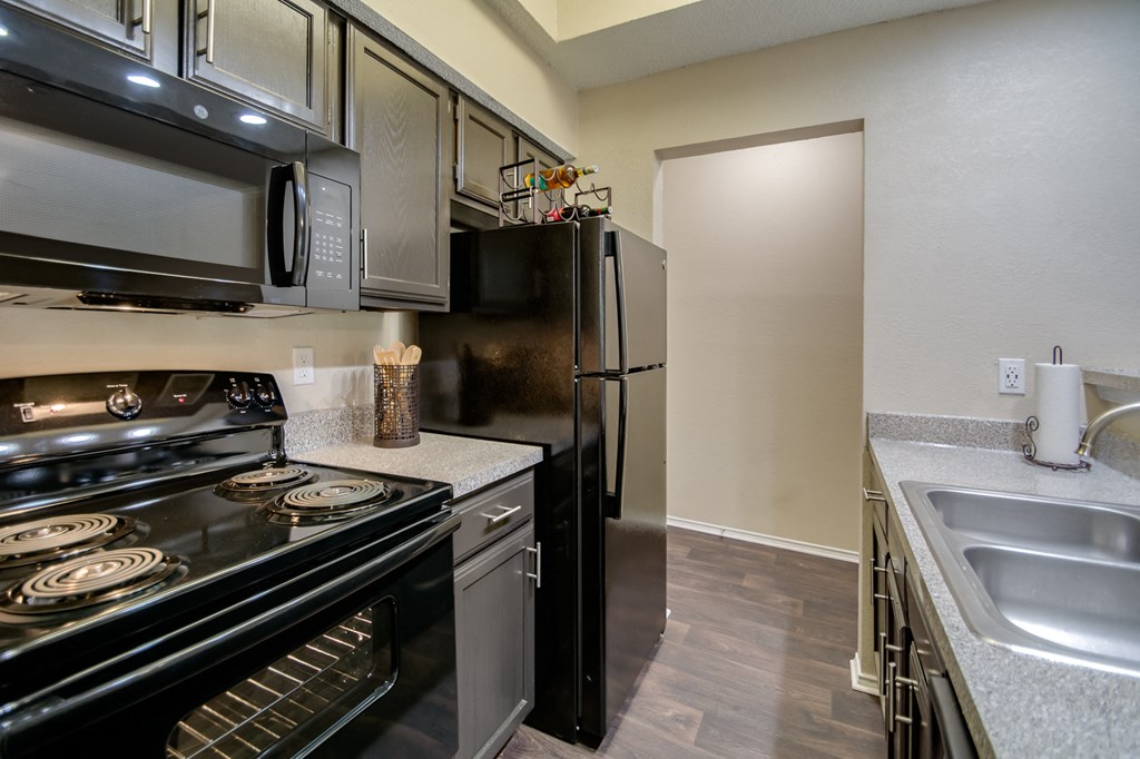 Fully Equipped Kitchen at Woodchase, Euless, Texas