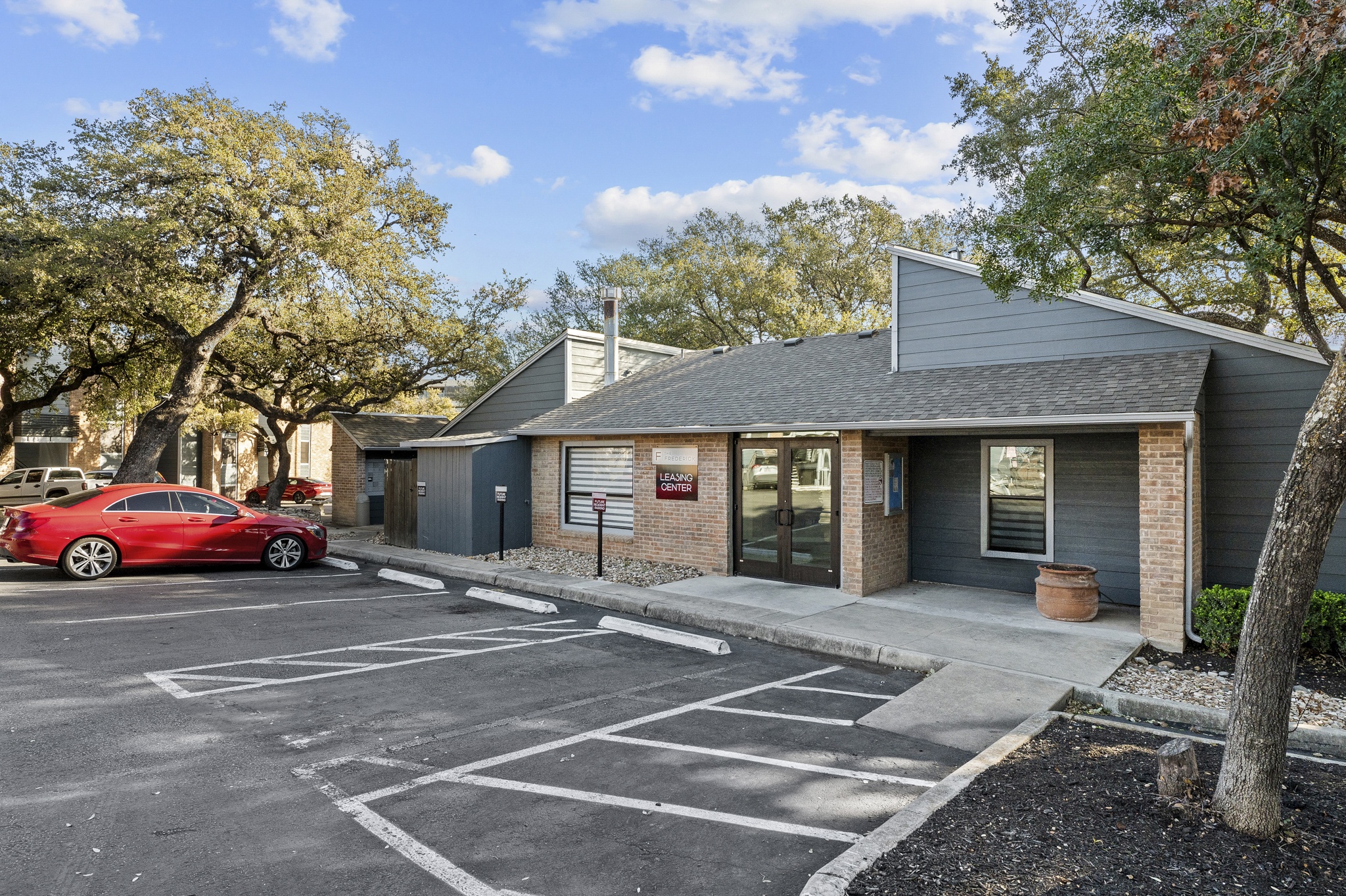 Parking Lot at The Frederick, San Antonio, Texas
