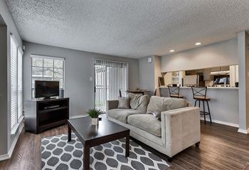 Living room at The Broadwater at Salado Creek, San Antonio, 78216 
