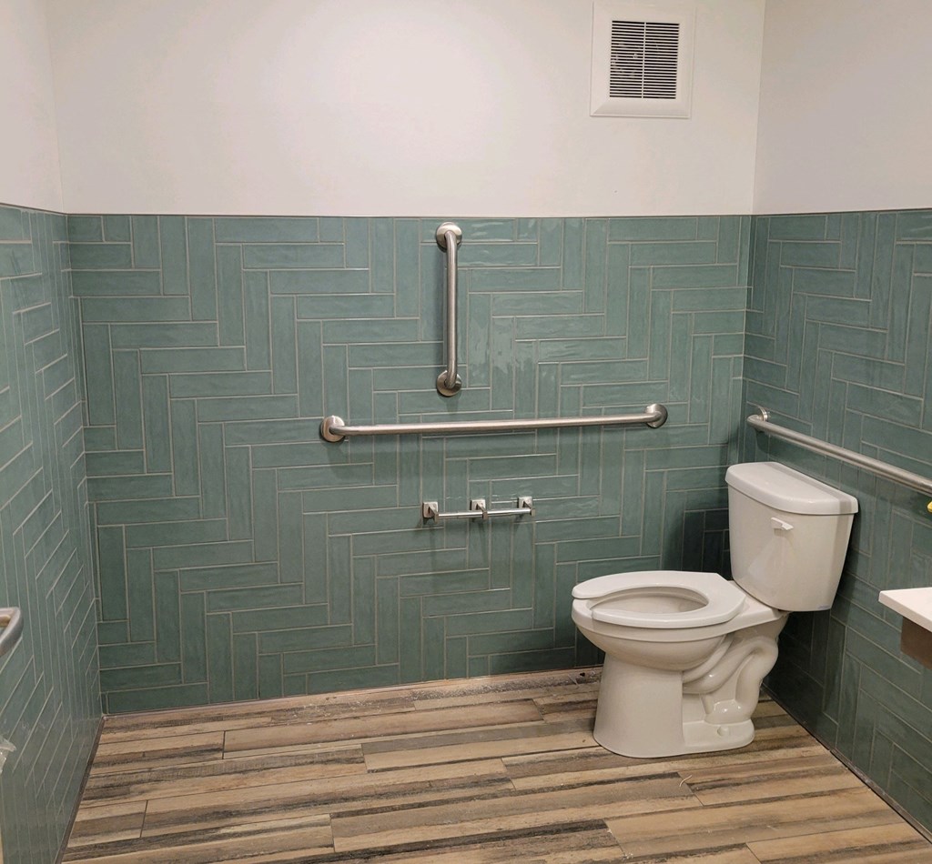 Common area restroom