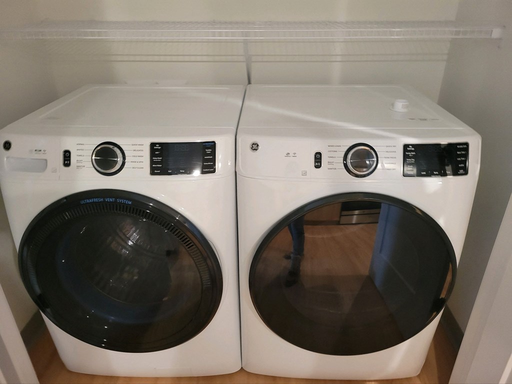 Washer and dryer
