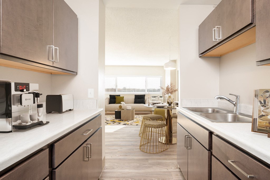 Kitchen towards Living Room