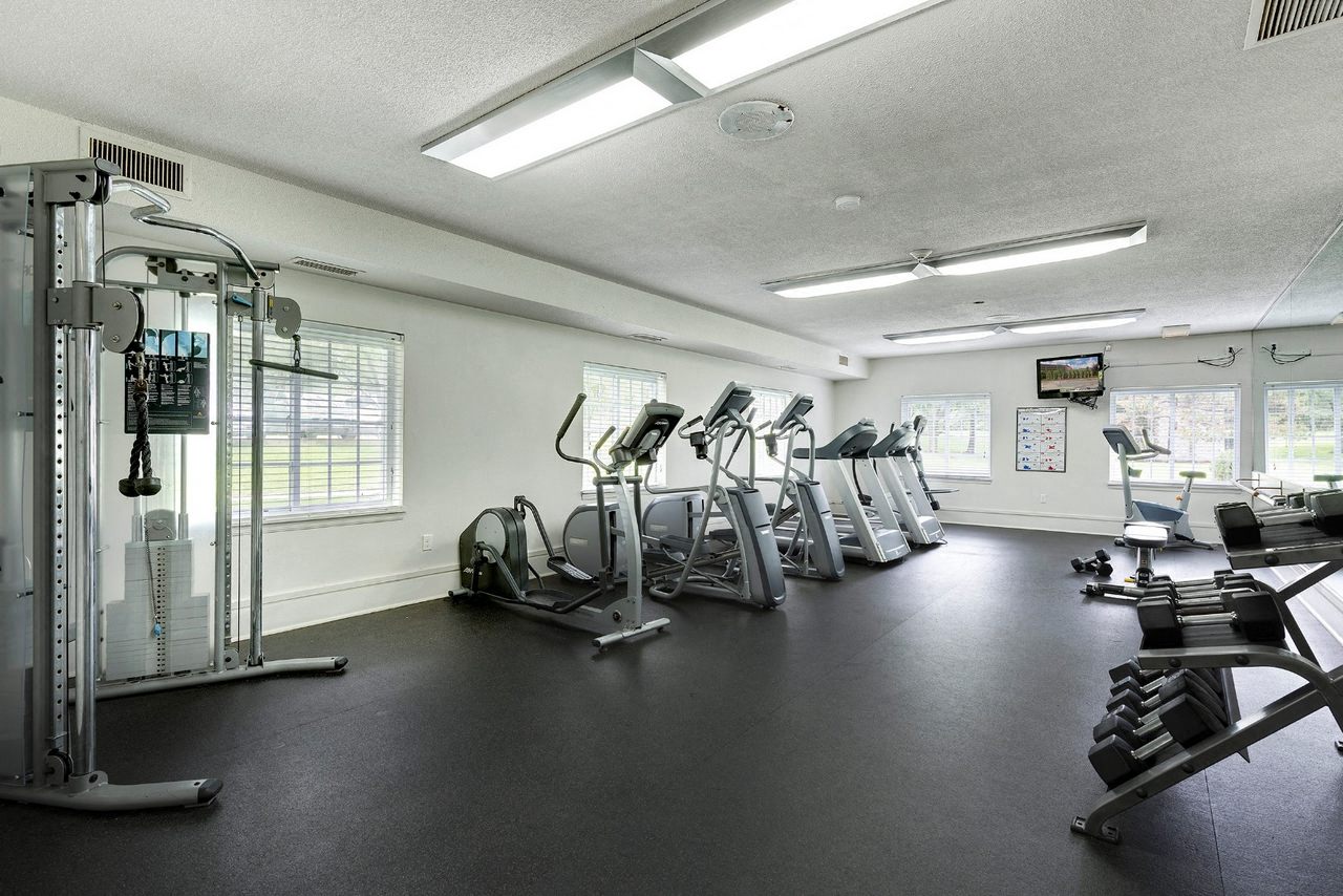 Fitness Center window view