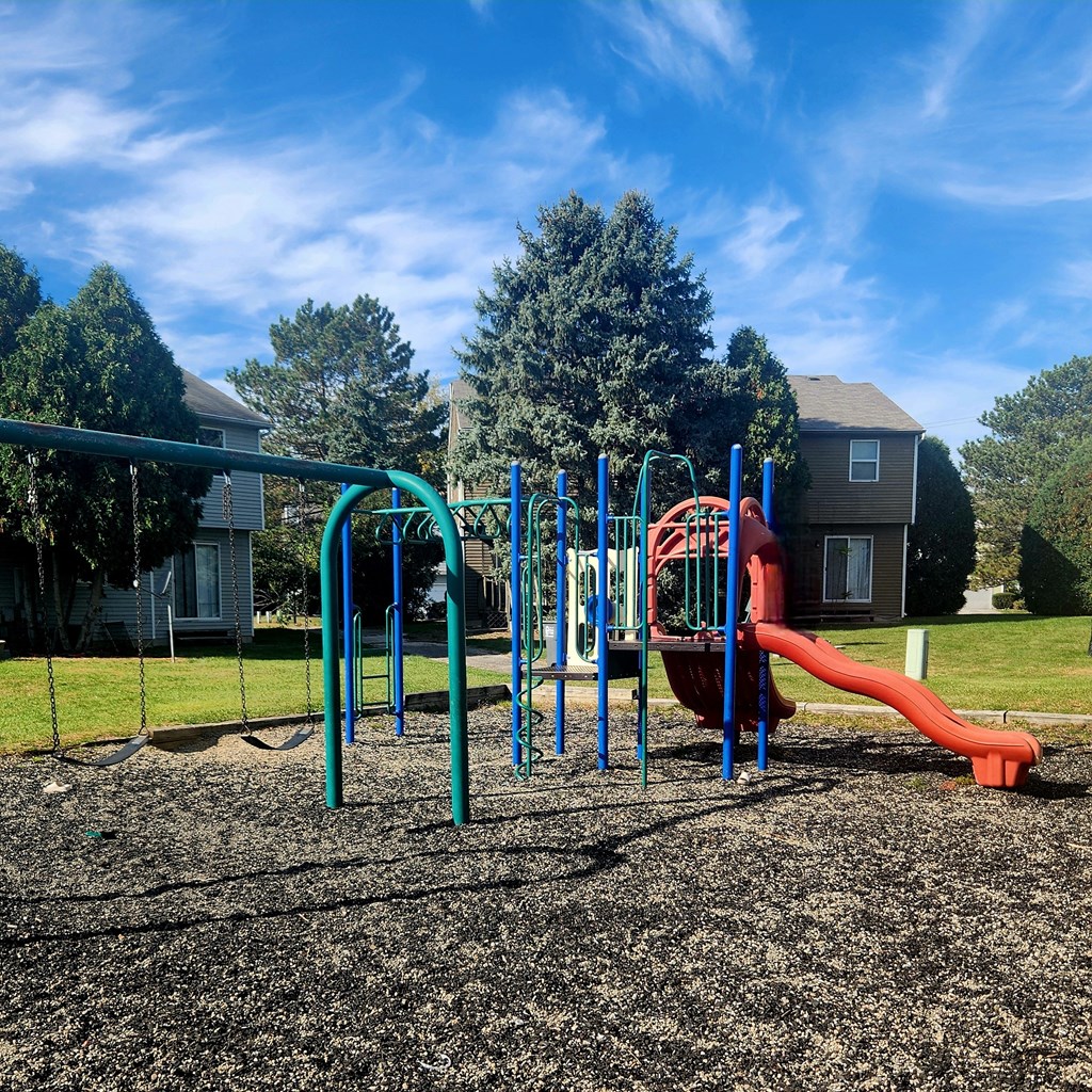 our playground is equipped with a variety of equipment for children to enjoy