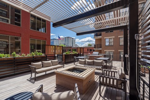 Patio Lounge Area